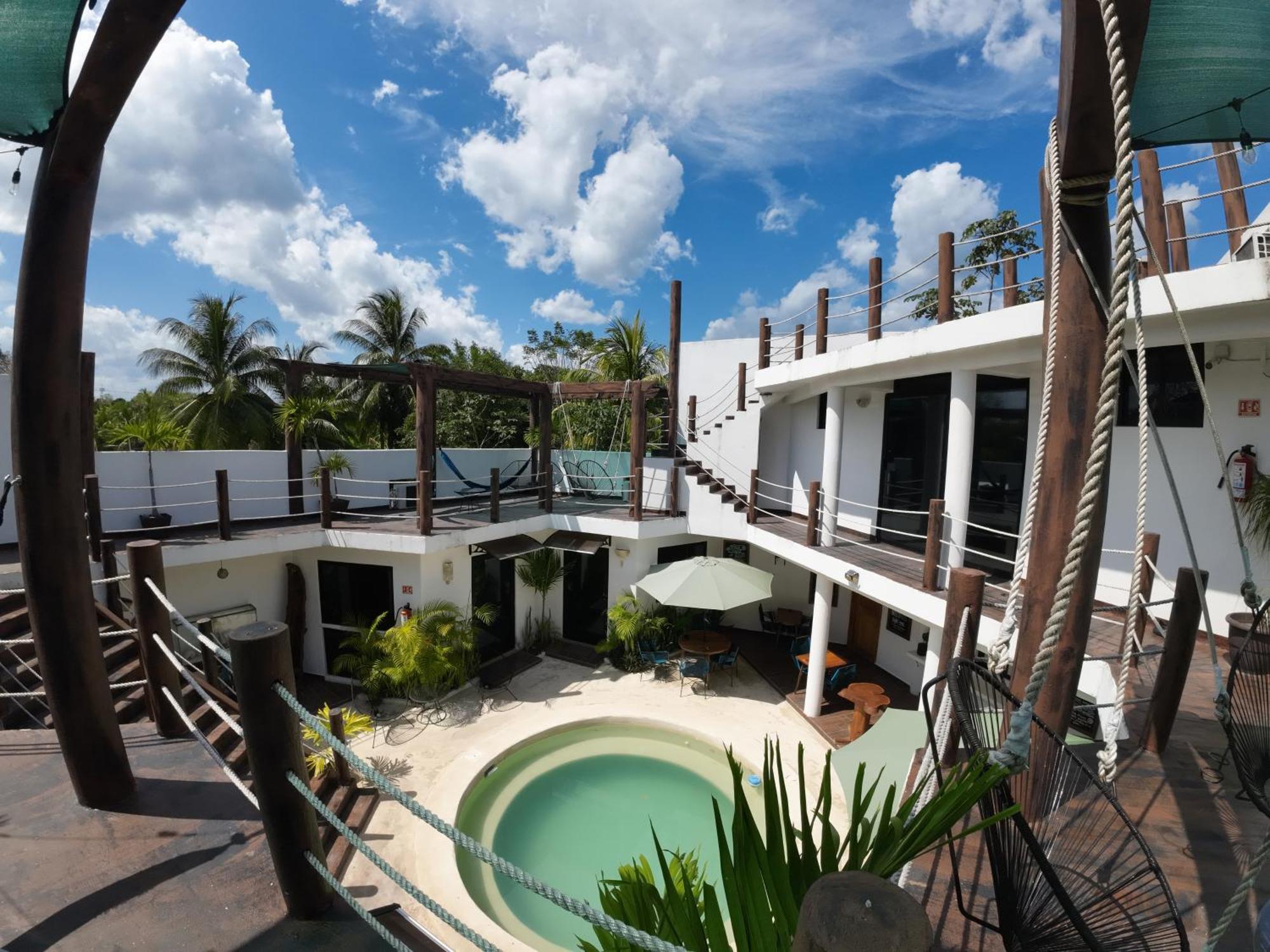 Ade Hotel Bacalar Exterior foto
